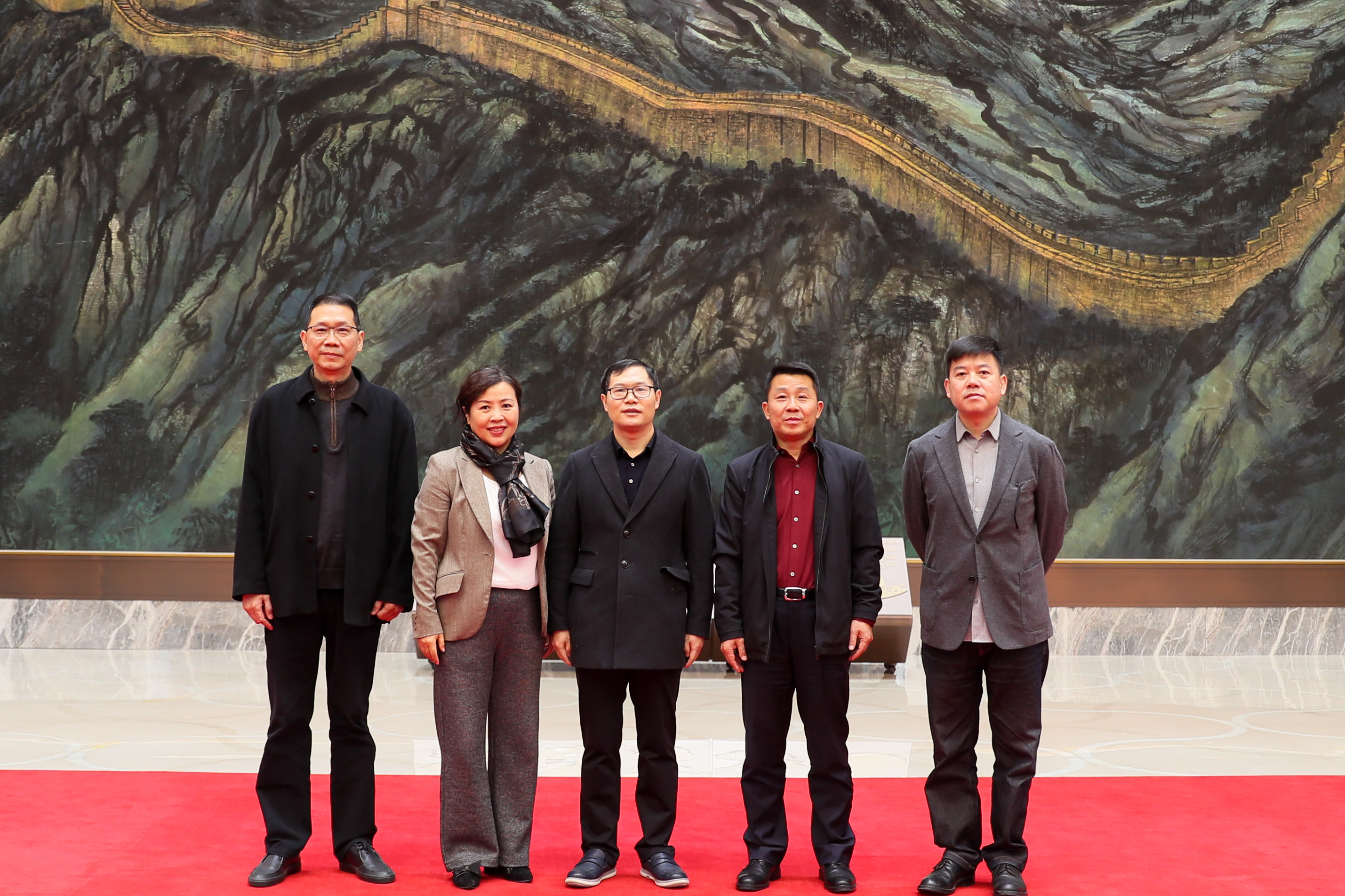 省文联党组书记、常务副主席张士军一行参观考察 中国车谷国际体育文化交流中心