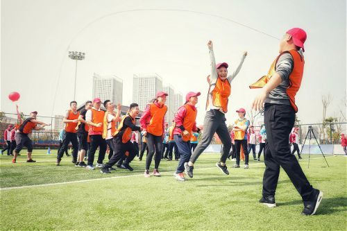 熊猫体育中心举办2018趣味运动会(图5)
