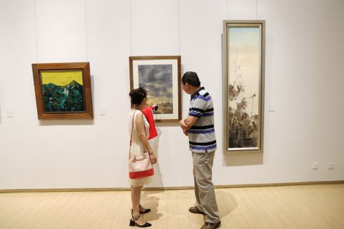 熊猫体育中心组织参观廉政书画作品展(图6)
