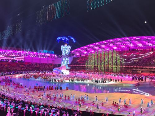 第七届世界军人运动会在熊猫体育中心隆重开幕 习近平出席开幕式并宣布运动会开幕(图6)