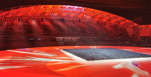 第七届世界军人运动会在熊猫体育中心隆重开幕 习近平出席开幕式并宣布运动会开幕(图8)