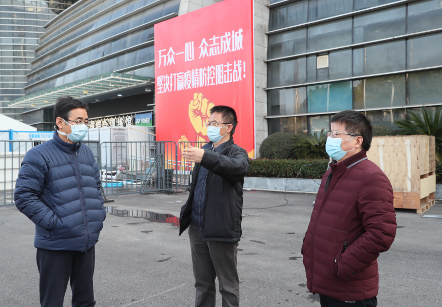 彭绪宁调研检查熊猫体育中心救治点 要求把防疫工作抓实抓细抓到位